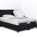 Beste boxspring elektrisch Boxspring Bella compleet, merk Olympic Life®, elektrisch verstelbaar, 140 x 200 cm, zwart, 2x pocketvering matras met dubbeldoek matrastijk