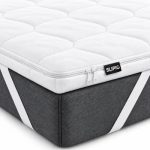 Beste bed topper SLIPIO Matrastopper 160x200 cm | 5 cm | Ergo+ Orthopedisch Drukverlagend Schuim | Mattress Topper met Afneembare Wasbare Hoes | Anti-Allergisch