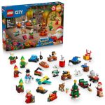 Beste adventskalender LEGO City Adventskalender 2026-60510 | Speelgoed voor jongens vanaf 5 jaar, incl. werkplaats van de kerstman met kerstvrouw en 3 elfen, cadeau, 252 onderdelen